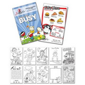 General Use 12 Page Coloring Activity Book (5.5"x8.5")